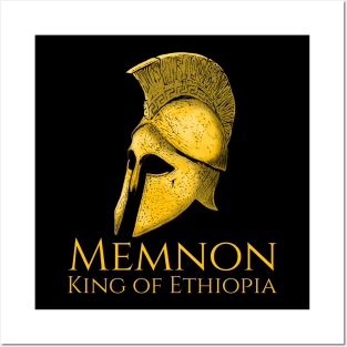 Memnon - King of Ethiopia - Black History - Ancient Greek Posters and Art